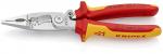 Klieste KNIPEX 13 96 200 SB, 200 mm, multifunkcne, elektroinstalacne, VDE 1000V