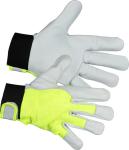 Gloves Strend Pro Marvic High Vision, textile/leather with reflective elements, size 10/XL, blister