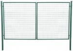 2.TRIEDA Brána Strend Pro METALTEC DUO, 3580/1950/100x50 mm, zelená, dvojkrídlová, záhradná, ZN+PVC, RAL6005