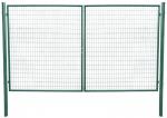 2.TRIEDA Brána Strend Pro METALTEC DUO, 3580/1950/100x50 mm, zelená, dvojkrídlová, záhradná, ZN+PVC, RAL6005