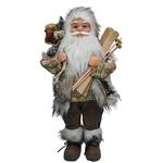 Christmas decoration XmC73, Santa, brown, 45 cm