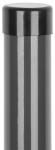 2. TRIEDA Stĺpik Strend Pro METALTEC, 75/2400 mm, antracit, okrúhly, čiapočka, Zn+PVC, RAL7016