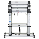 Aluminium telescopic ladder (730 - 2400mm)