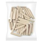 Wooden pin Dipro 35-2748, 10x40 mm, pac. 50 pcs