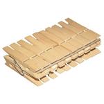 Clothes pegs York 096050, 20 pcs, wooden