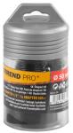 Strend Pro, splitting wedge, cone, 50 mm, 2x adapter, for wood