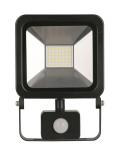 Reflector Floodlight LED AG-HFLAL30W-P, 30W, 2400 lm, IP44, sensor