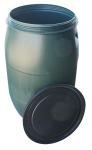 Barel Pannon Rainbarel, 220 lit, 471 mm, green, HDPE, lid, with thread