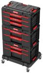 Box QBRICK® System ONE Workshop - Cart, 3x Toolbox, 4-piece tool box set