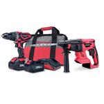 Set Worcraft SW-04, S20LI, 1x Rotary hammer, 1x Drill, 2x accumulator, 1x Charger + 1x Bag