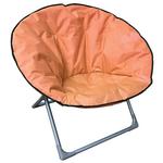 <p>Chair LEON, orange, folding, 82x82x75 cm, Oxford 600D</p>