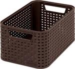 Laundry basket Curver® STYLE2 S, brown, 28x12x19 cm