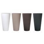 Flower pot MATUBA slim 300/550 mm, white