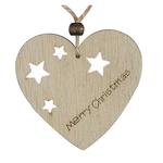 Christmas decorations MagicHome, Heart, pkg. 5 pcs