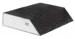 Sponge Germaflex RETINA 125x90x65x25 mm, A060, SiC