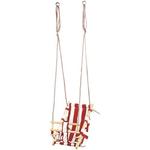 Children swing LEQ FUMIKO, 36x24x45 cm, textil/wood