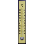 Wooden thermometer TMM-018 Yellow Flatter, 450x80x20 mm