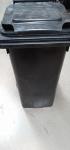 2.TRIEDA Nadoba MGB 120 lit, plast, čierna, HDPE, popolnica na odpad