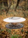 Feeder Birdyfeed Round, Stone gray, 29,4x25,8x12,2 cm, for birds
