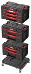 Box QBRICK® System ONE Workshop - Cart, 3x Toolbox, 4-piece tool box set