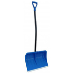 Snow shovel ALPINUS ERGOMETAL • 550x385/1460 mm, with handle+grip