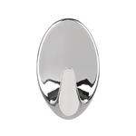 Hook tesa® Permanent, oval L, glossy, plastic