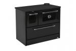 Stove 701-G OMEGA Kuzine, with glass, black, right outlet