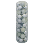 Decorations Xmas N4 6050, 50 pcs, M02 silver