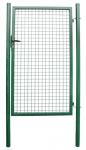 2.TRIEDA Brána Strend Pro METALTEC ECO, 1000/1600/50x50 mm, zelená, jednokrídlová, záhradná, ZN+PVC, RAL6005
