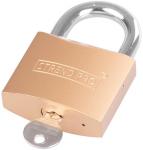 Padlock Strend Pro FT 63 mm, hanging, gold