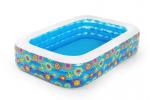 Above Ground Pool Bestway® 54120, Happy Flora, for kids, inflatable, 2,29x1,52x0,56 m