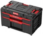 Box QBRICK® System ONE Workshop - Cart, 3x Toolbox, 4-piece tool box set