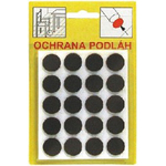 Belt pad KMS 102H, 16 mm, brown