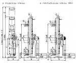 Jack Brano 15-00 VK / RK 05.0 t, ridge, lever + support