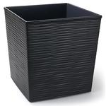 Flower pot JUKA DŁUTO, 250x250x260 mm, graphite