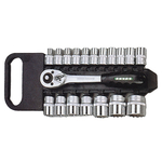 Tool and socket wrench set  19 pcs Honiton, 1/2", (8-19mm)