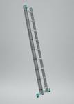 Ladder ALVE 7514, 2x14, universal