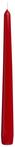 Candles Bolsius Tapered 245/24 mm, red, pack. 12 pcs