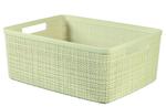 Laundry basket Curver® JUTE M 12L, cream, 36x15x28 cm