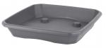 Flower pot Strend Pro ECONOMY SQ3, 35 cm, anthracite