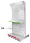 Wired basket H14 950x0400x0200 mm, hanging, on shelf, medium