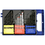 Universal drill set 15pcs Strend Pro, (metal, wood, concrete)