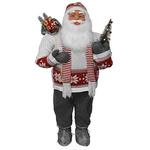 Christmas decoration XmC615, Santa with scarf, 80 cm