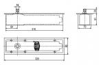 Door closer Brano P221 DS • floor