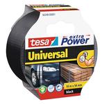 Tape tesa® Extra Power Universal, textile, silver, 50 mm, L-10 m