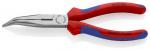 Klieste KNIPEX 26 22 200 SB, 200mm, polgulate, zahnute, uzke