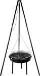 2.TRIEDA Gril Strend Pro Bavarian, BBQ, na drevené uhlie, nastaviteľná gril.výška 320-660/1500 mm