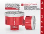 Diamond core hole drill Strend Pro Premium DCB11, 068 mm, M14, profesional