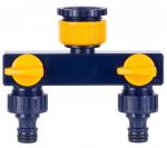 Distributor Strend Pro Garden TS3017, 2-way coupling, garden, with valves