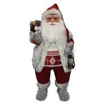Christmas decoration XmC60, Santa with vest, 80 cm